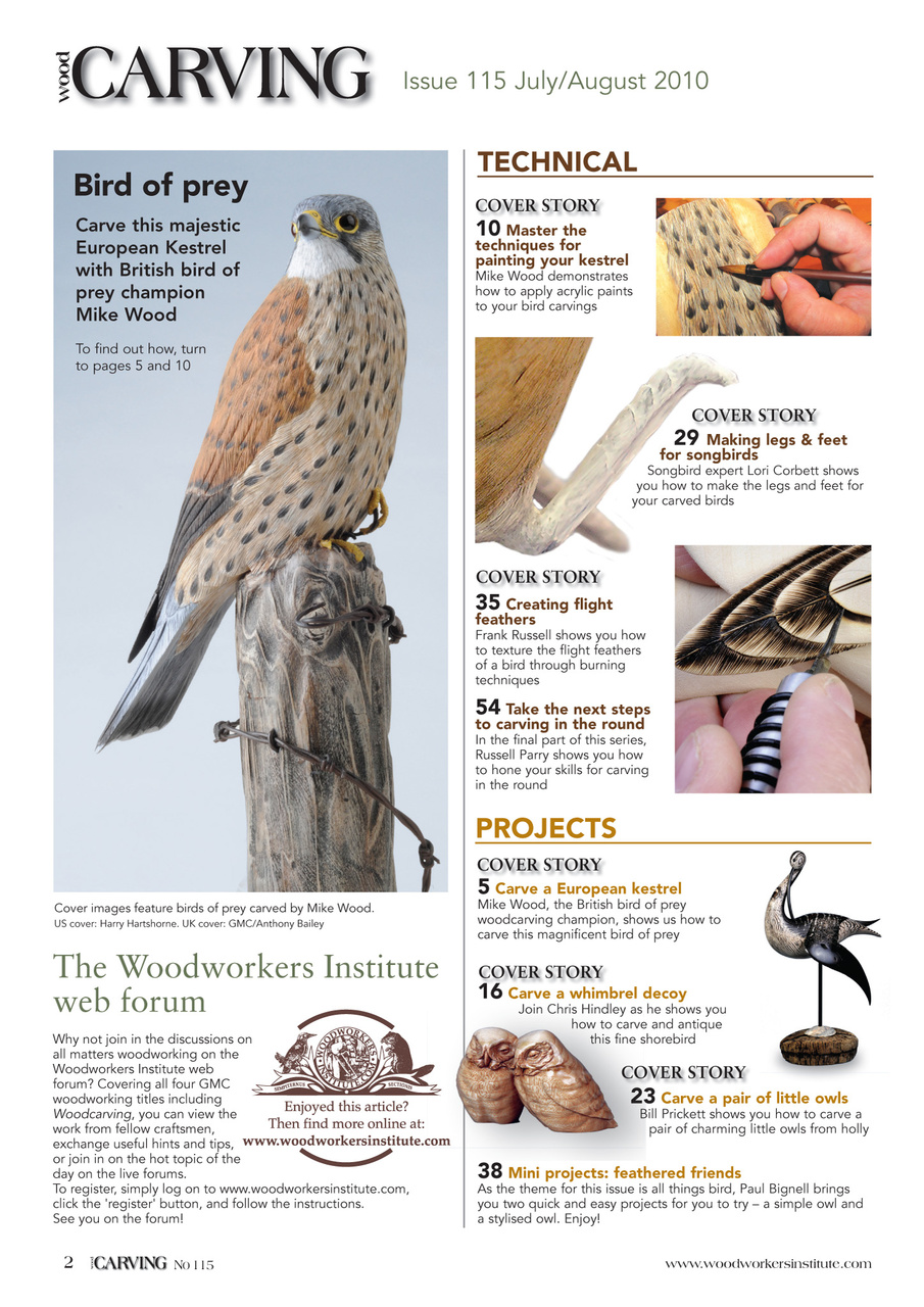 Woodcarving Preview Pages