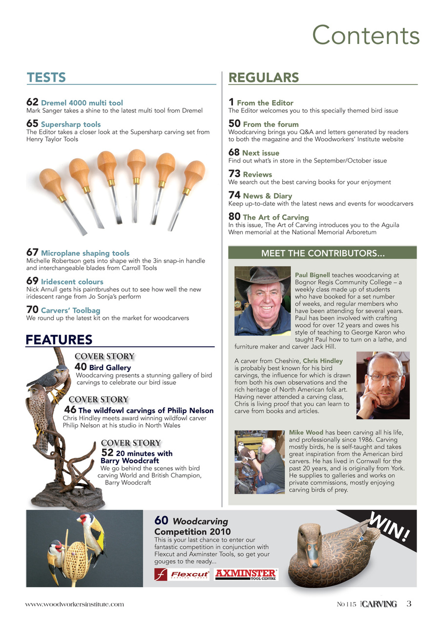 Woodcarving Preview Pages