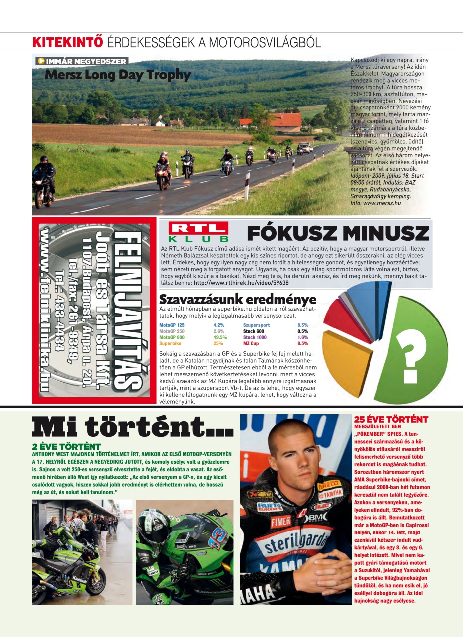 SuperBike Hungary Preview Pages