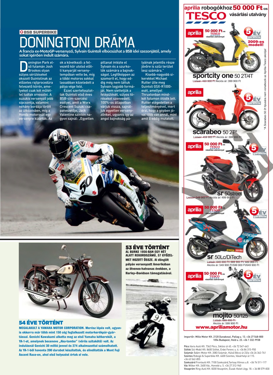 SuperBike Hungary Preview Pages