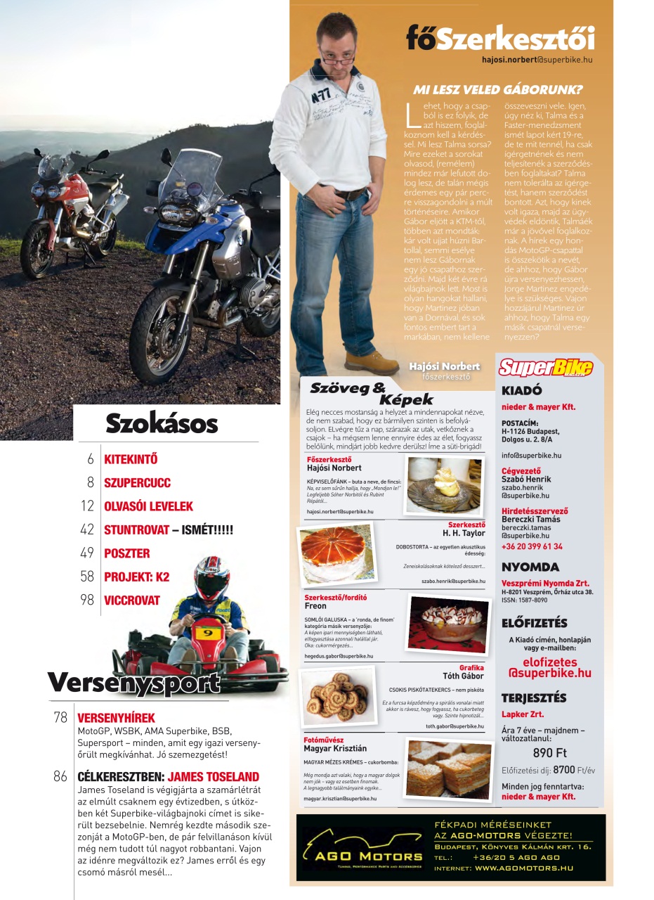 SuperBike Hungary Preview Pages