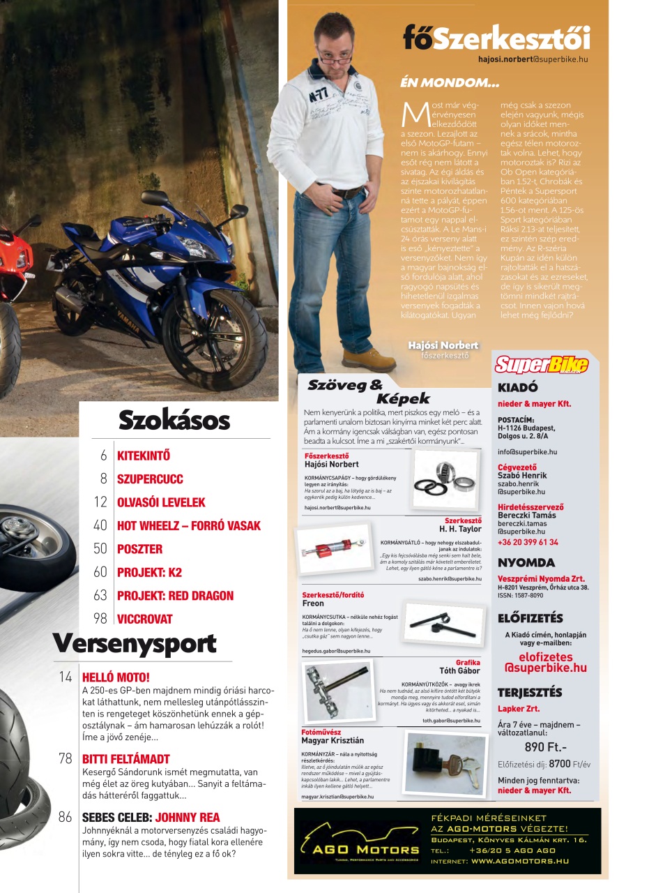 SuperBike Hungary Preview Pages