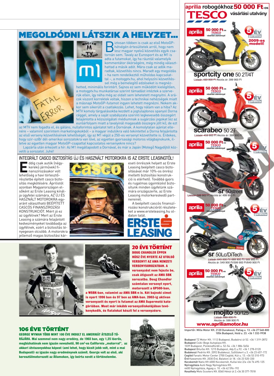 SuperBike Hungary Preview Pages