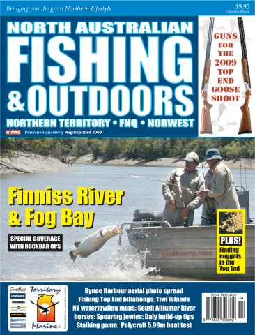 North Australian Fishing and Outdoors Magazine issue Aug-Sep-Oct 2009