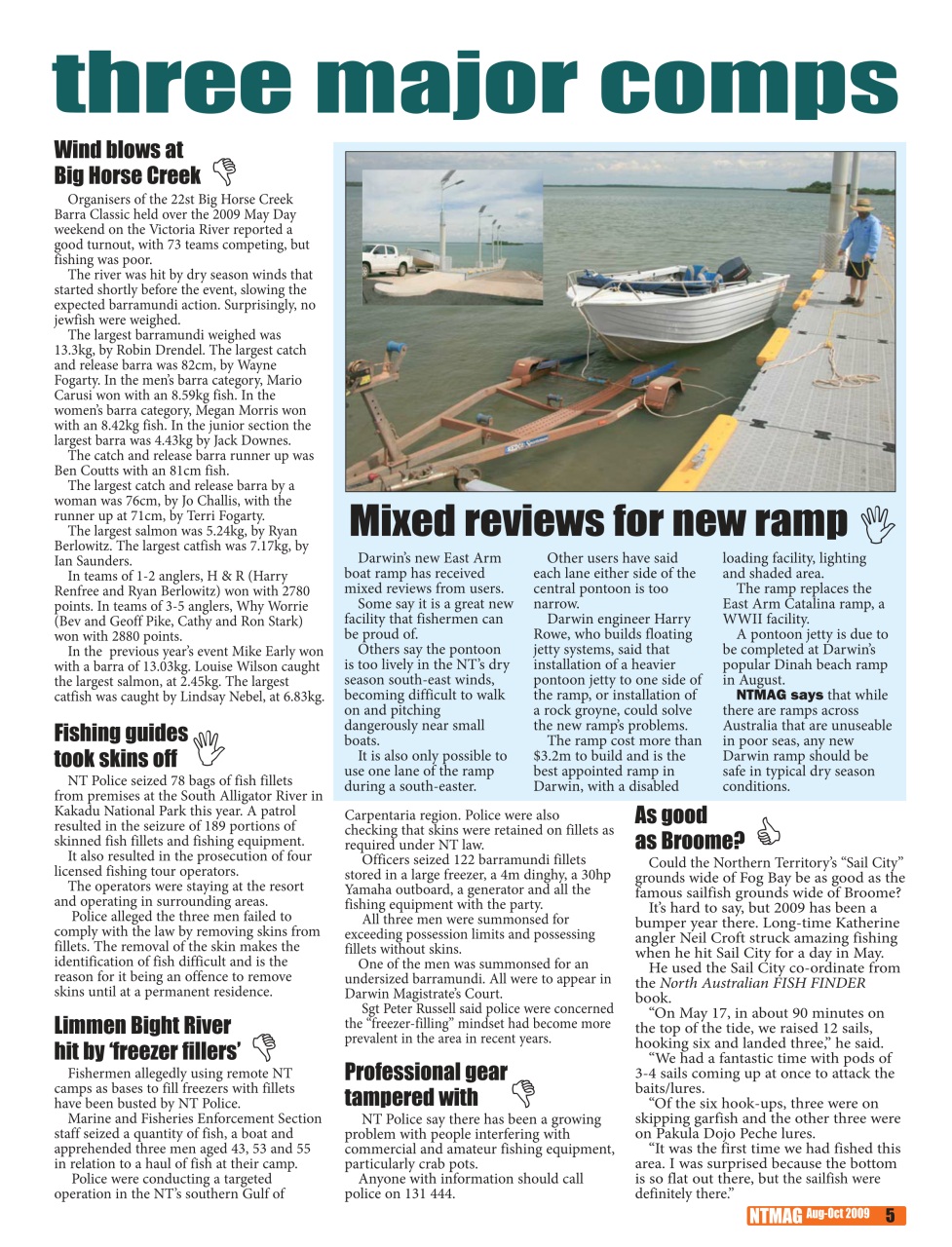 North Australian Fishing and Outdoors Magazine Preview Pages