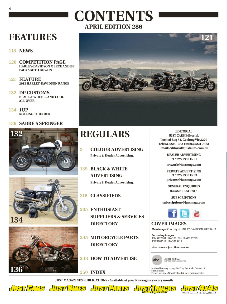 JUST BIKES Preview Pages