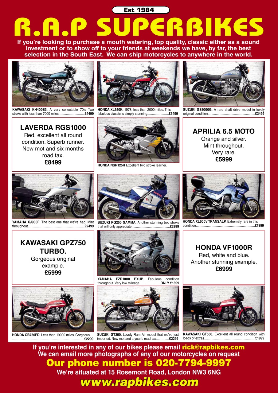 Classic Motorcycle Mechanics Preview Pages