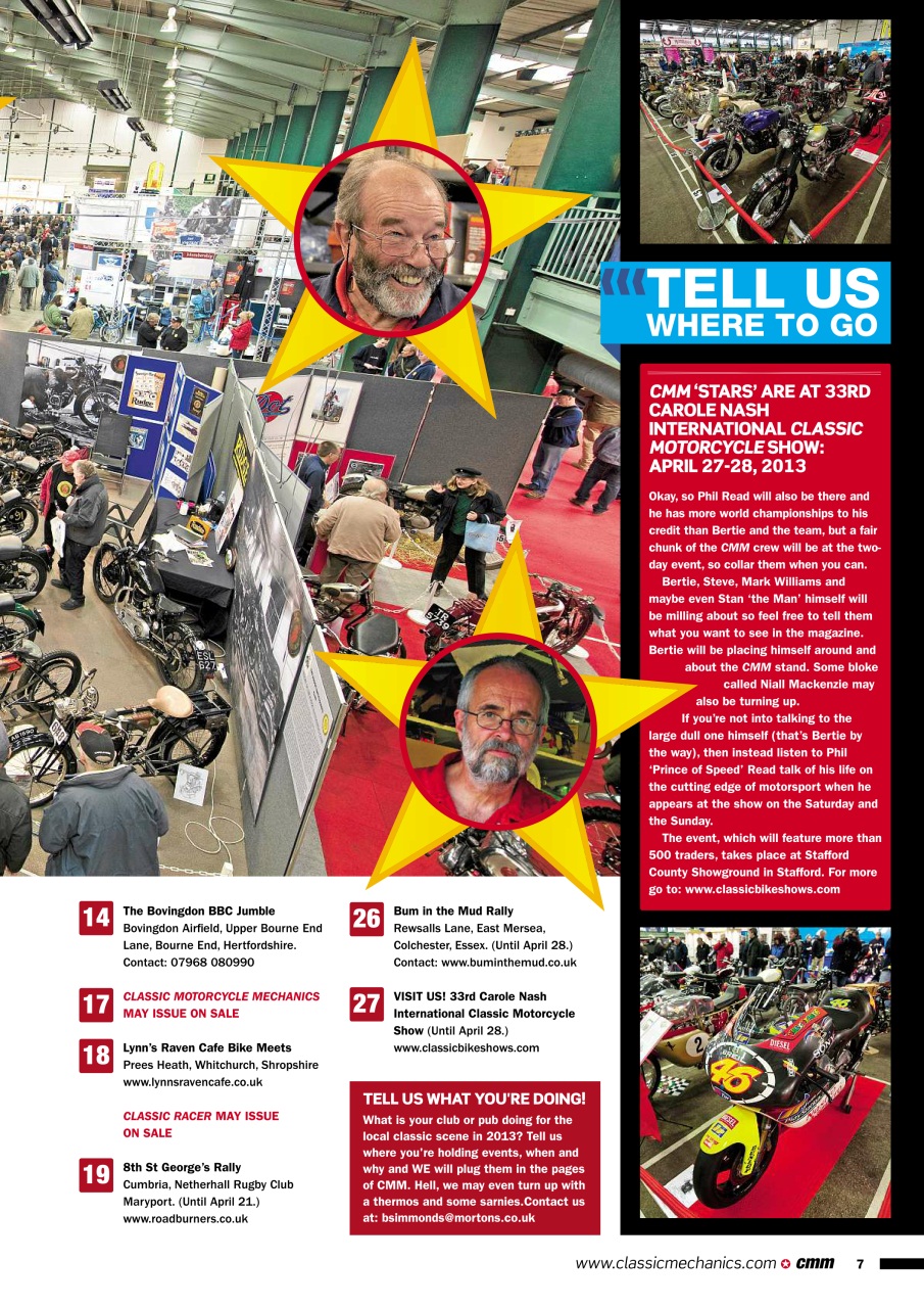 Classic Motorcycle Mechanics Preview Pages