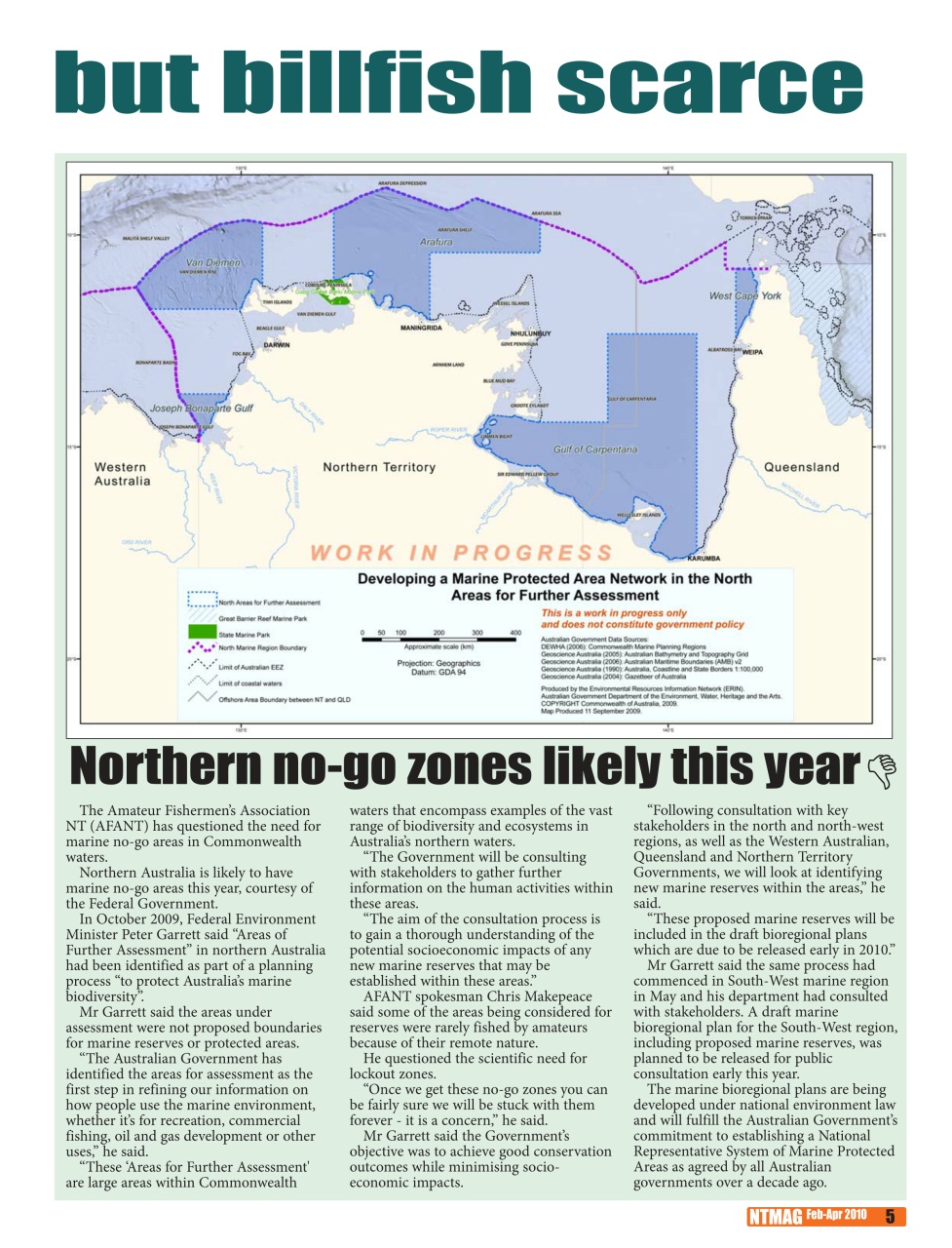North Australian Fishing and Outdoors Magazine Preview Pages