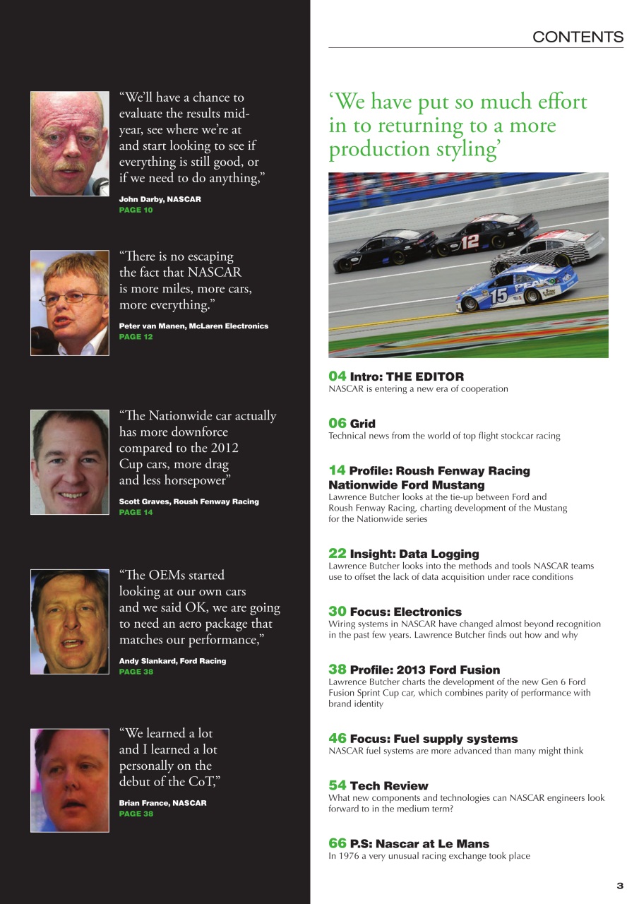 CUP Race Technology Preview Pages