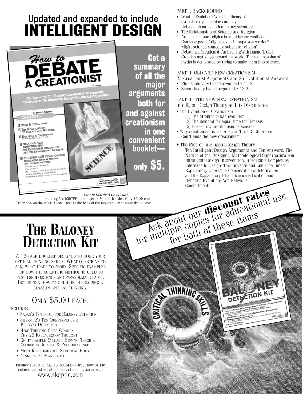 Skeptic Preview Pages