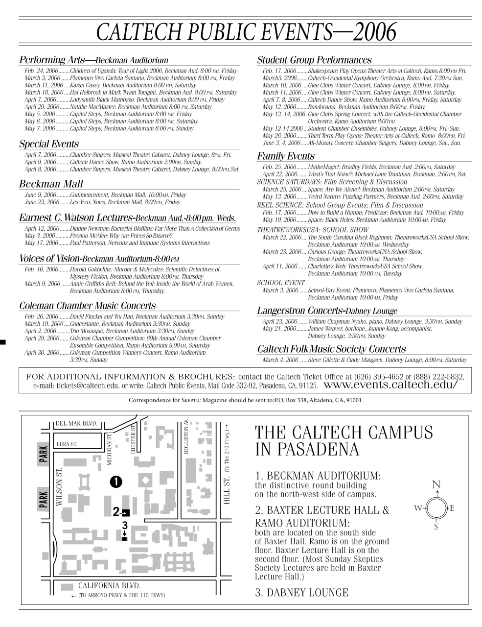 Skeptic Preview Pages