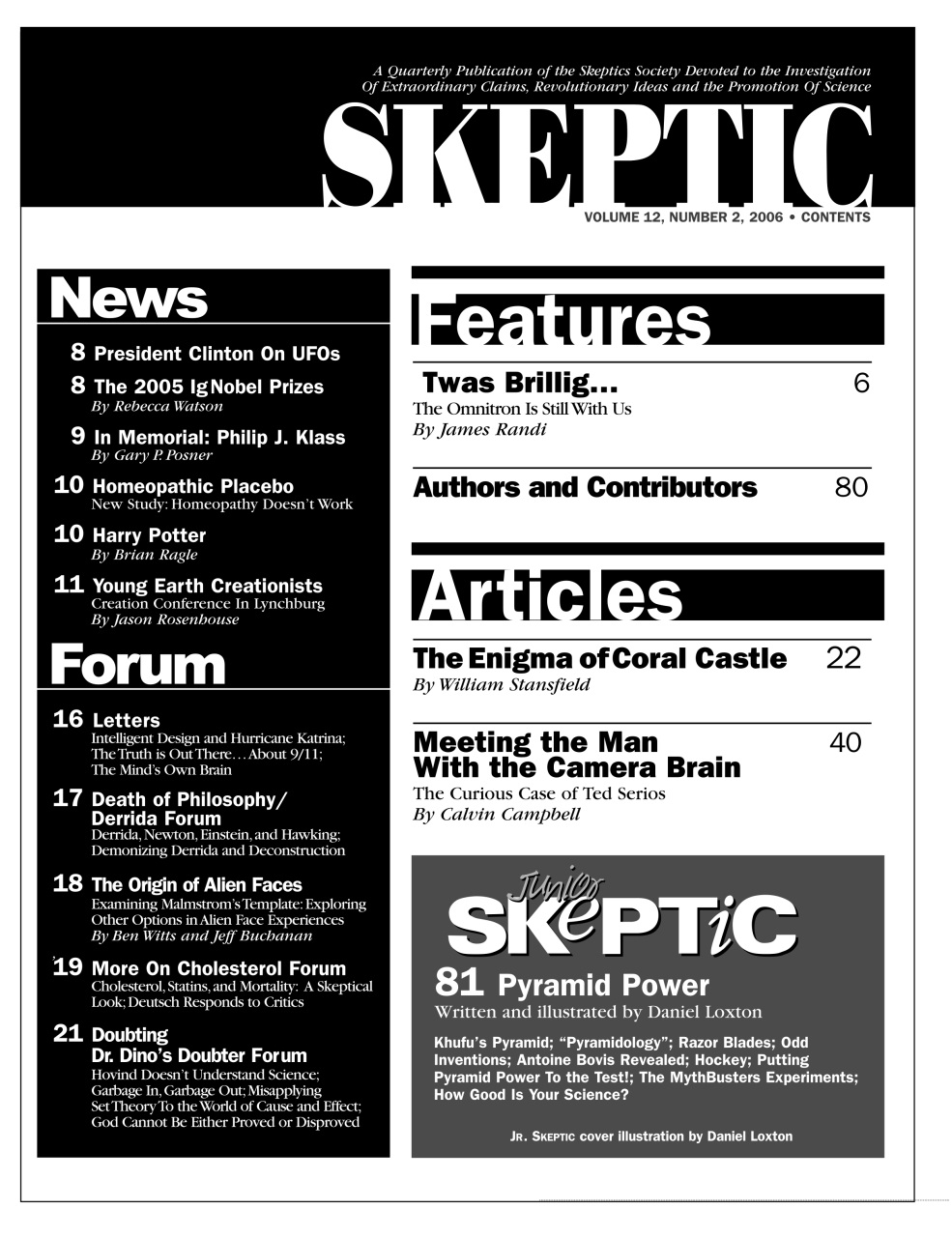Skeptic Preview Pages