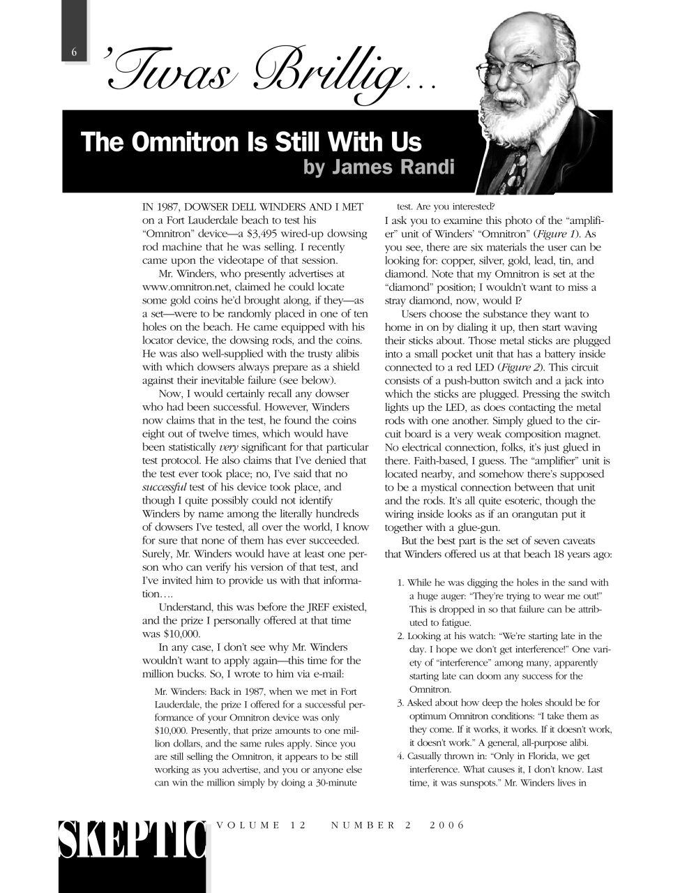 Skeptic Preview Pages