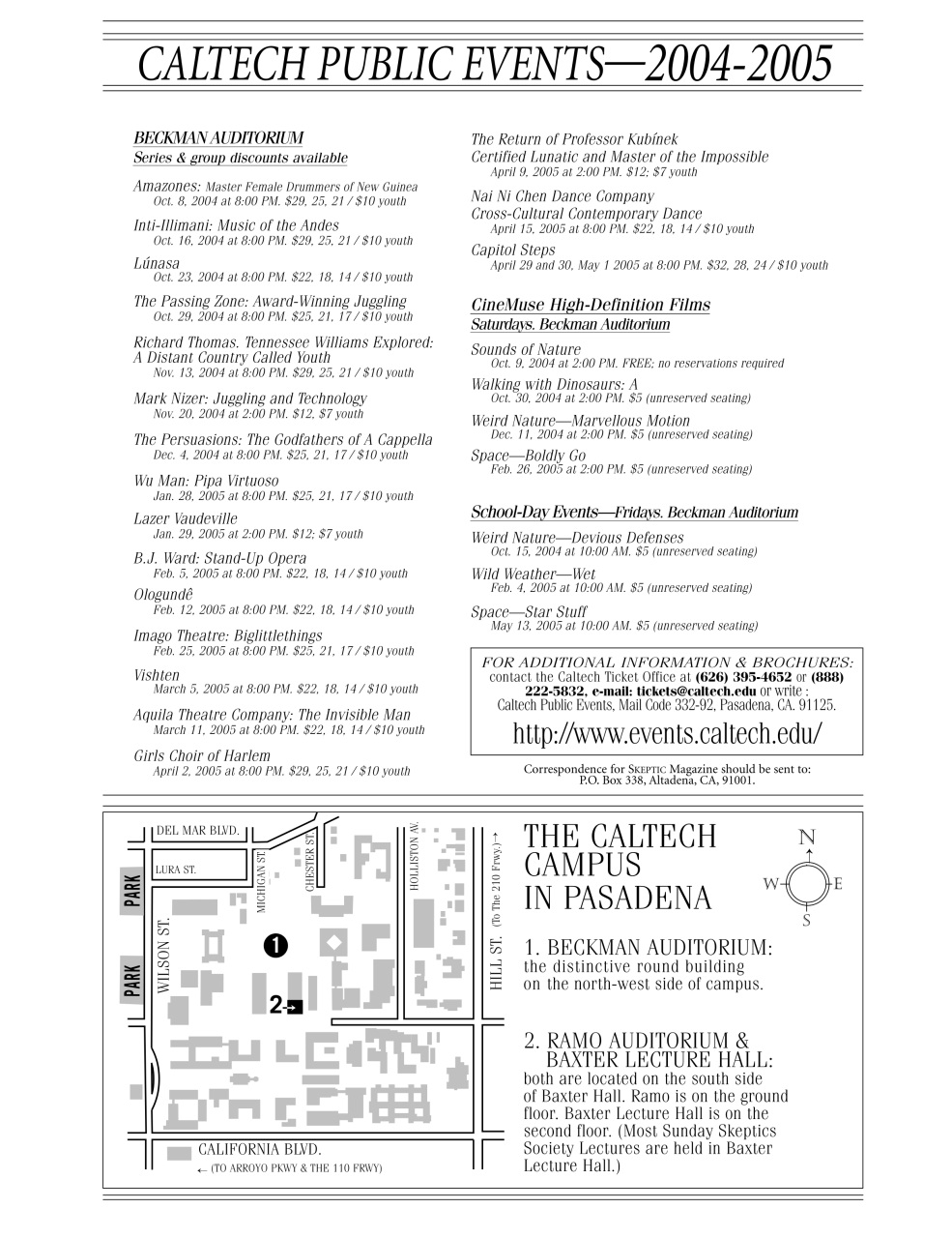 Skeptic Preview Pages