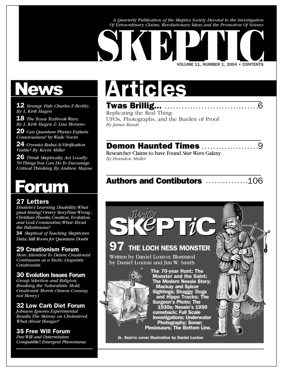 Skeptic Preview Pages