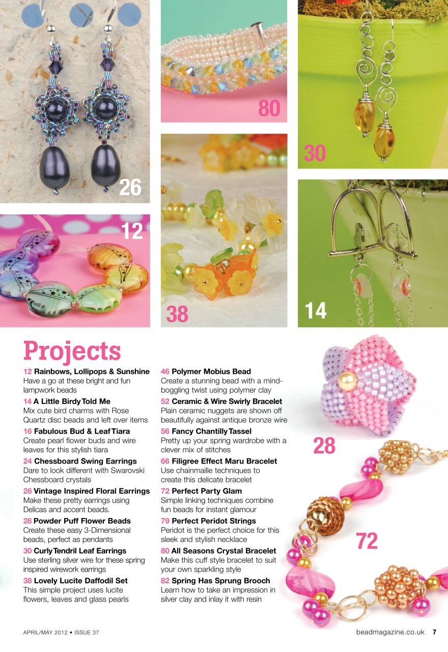 Bead & Jewellery Magazine Preview Pages