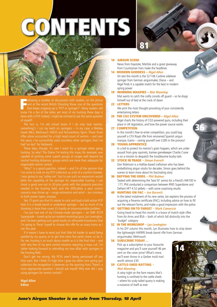 Airgun Shooter Preview Pages