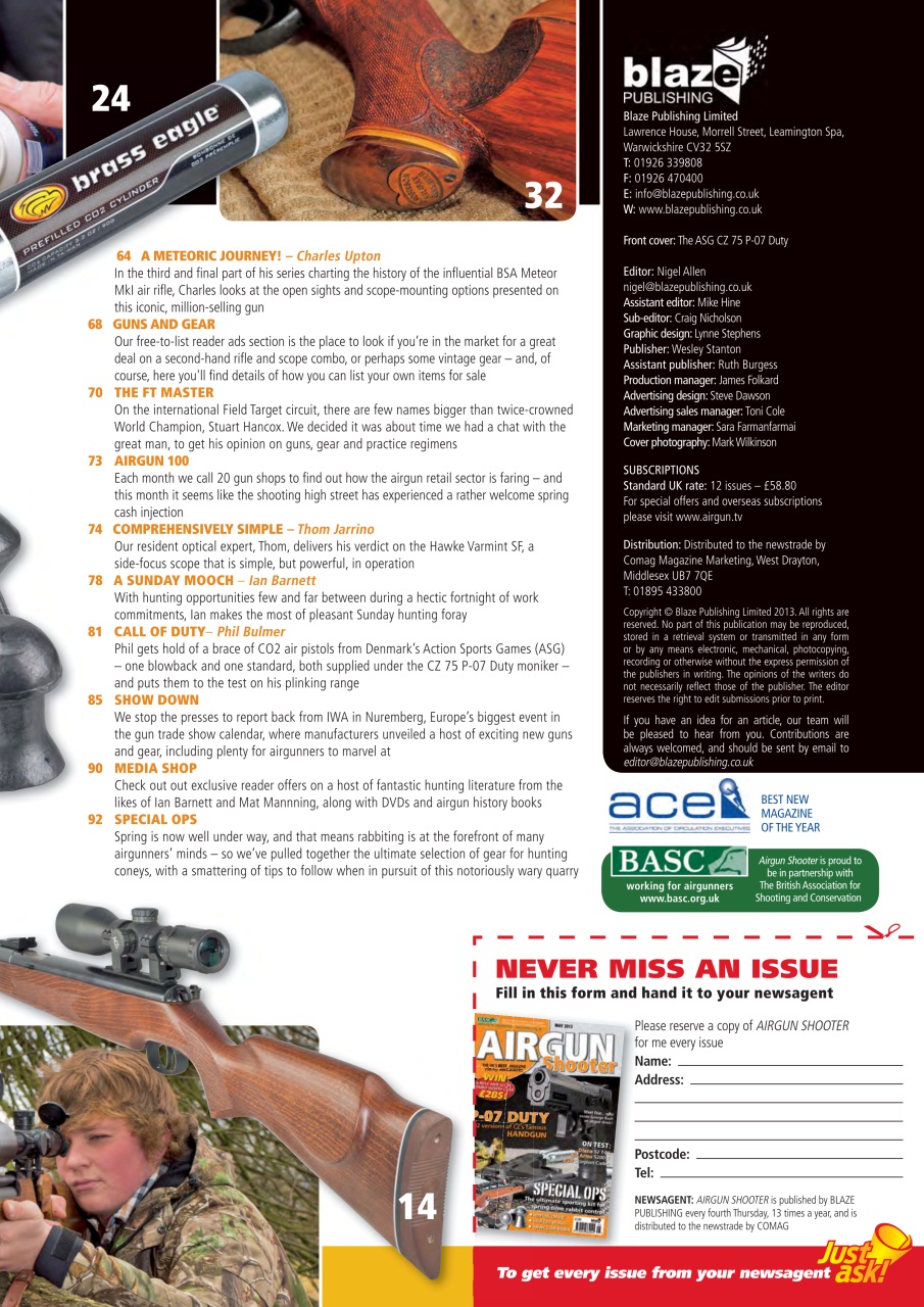 Airgun Shooter Preview Pages