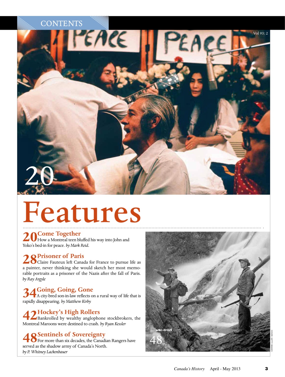 Canada's History Preview Pages