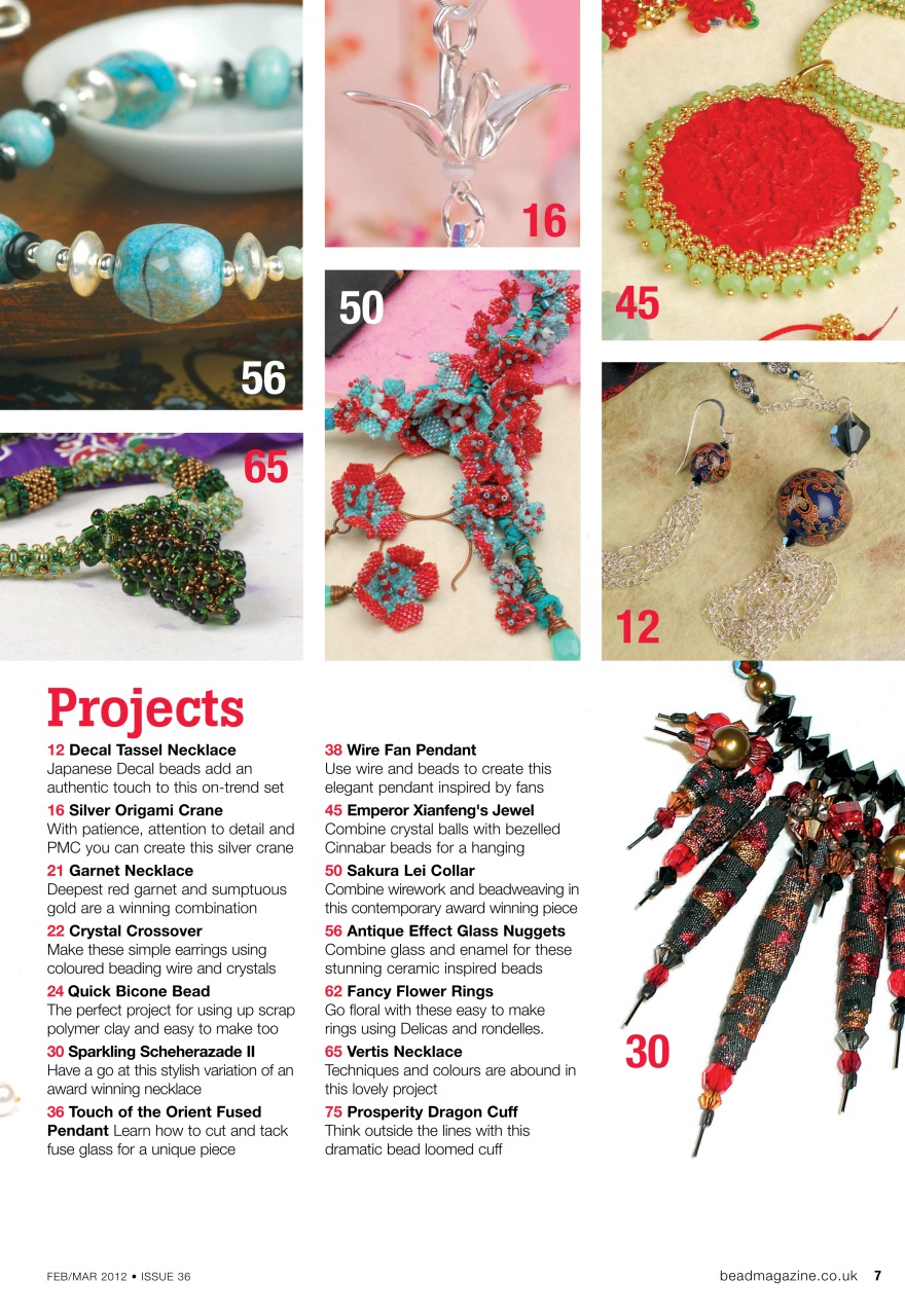 Bead & Jewellery Magazine Preview Pages