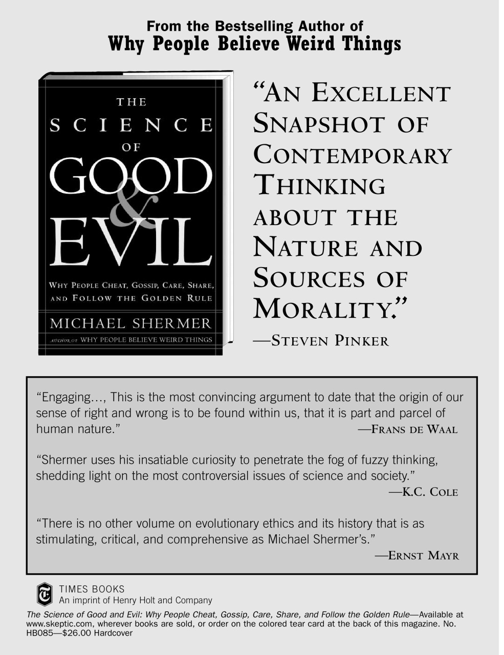 Skeptic Preview Pages