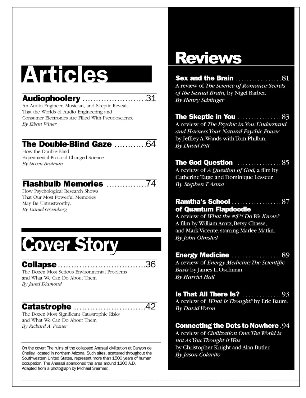 Skeptic Preview Pages