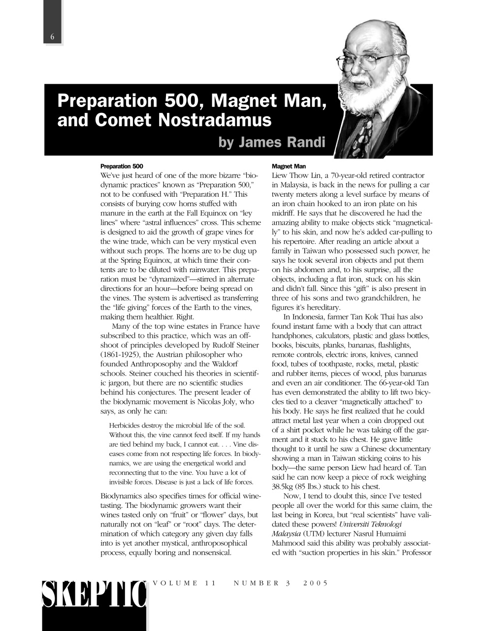 Skeptic Preview Pages