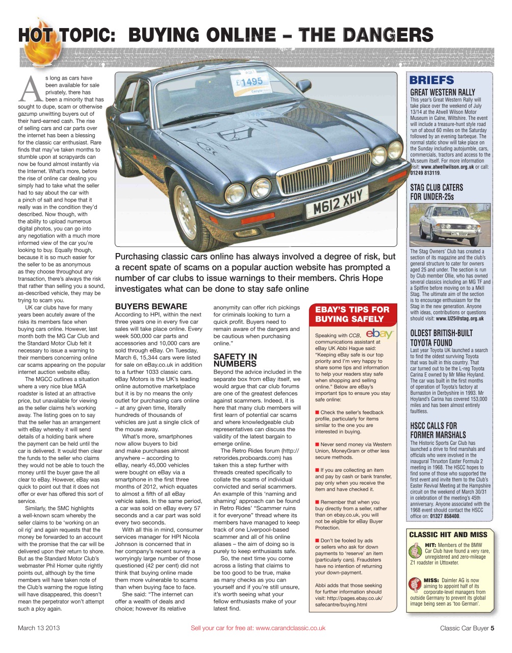 Classic Car Buyer Preview Pages