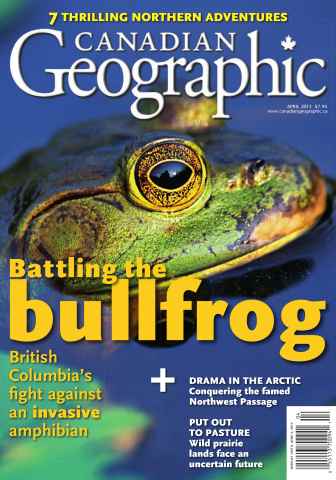 Canadian Geographic issue April 2013