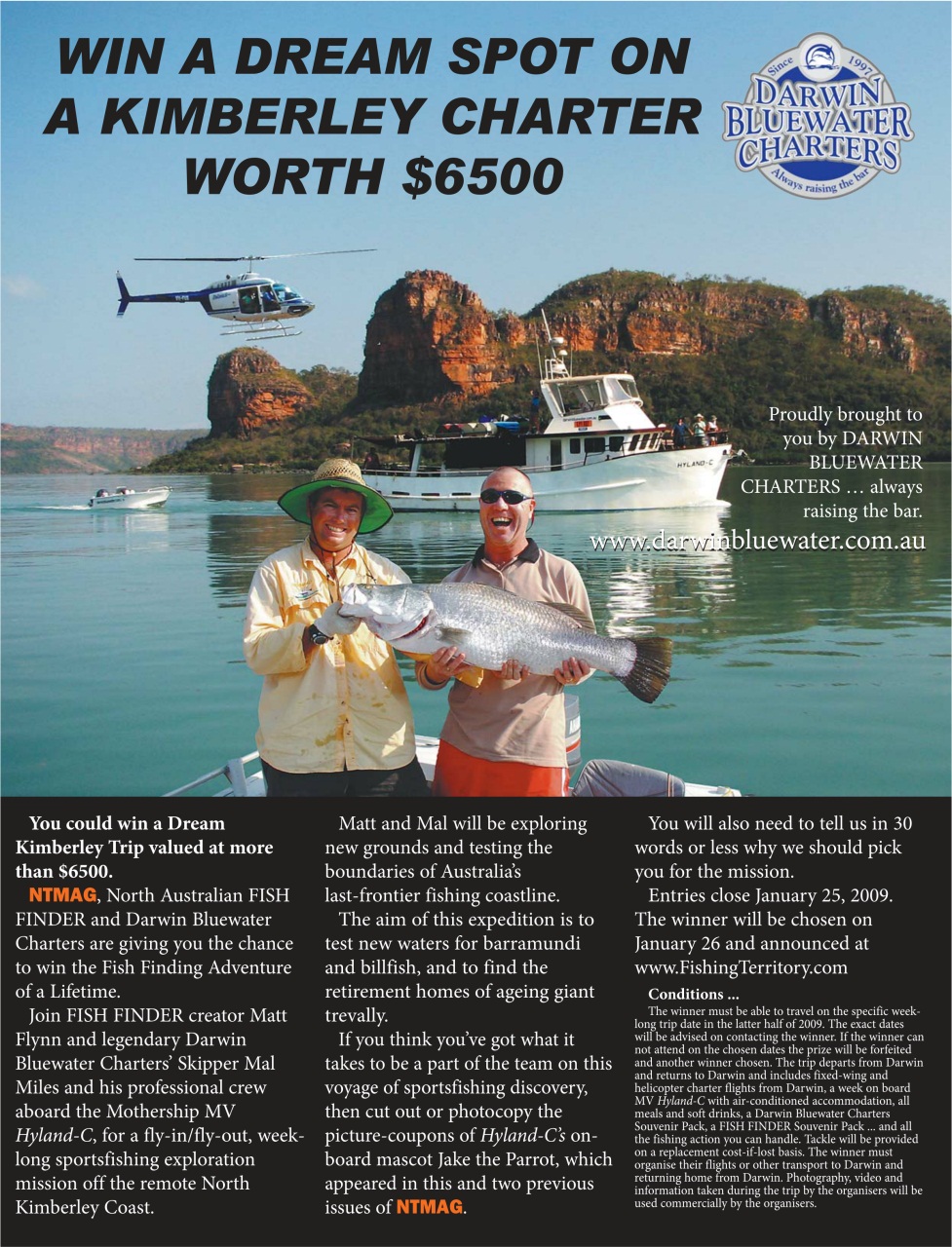 North Australian Fishing and Outdoors Magazine Preview Pages