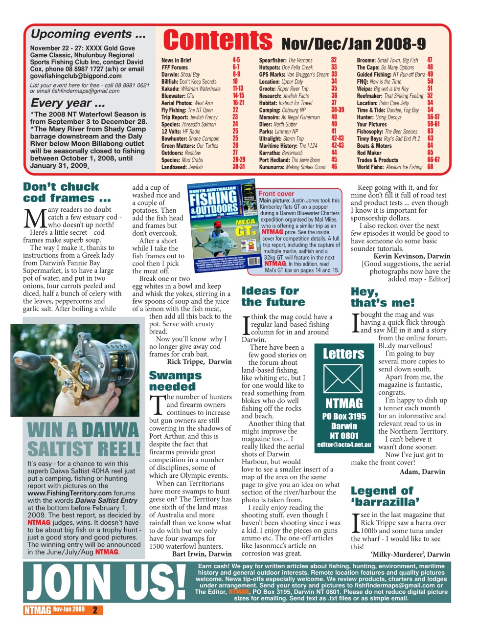 North Australian Fishing and Outdoors Magazine Preview Pages