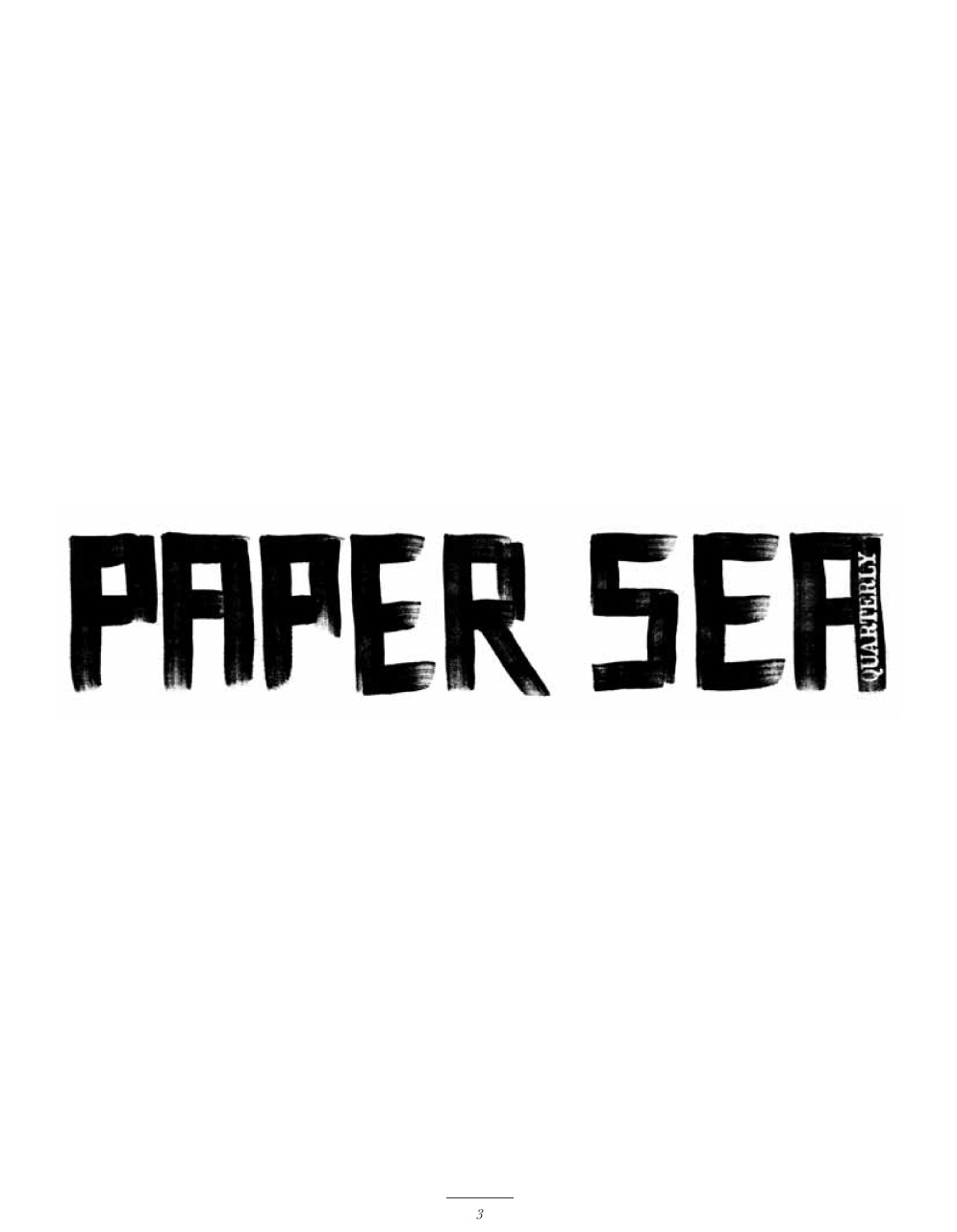 Paper Sea Quarterly Preview Pages