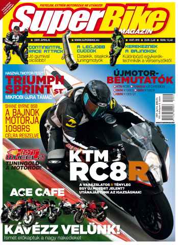 SuperBike Hungary issue April 2009