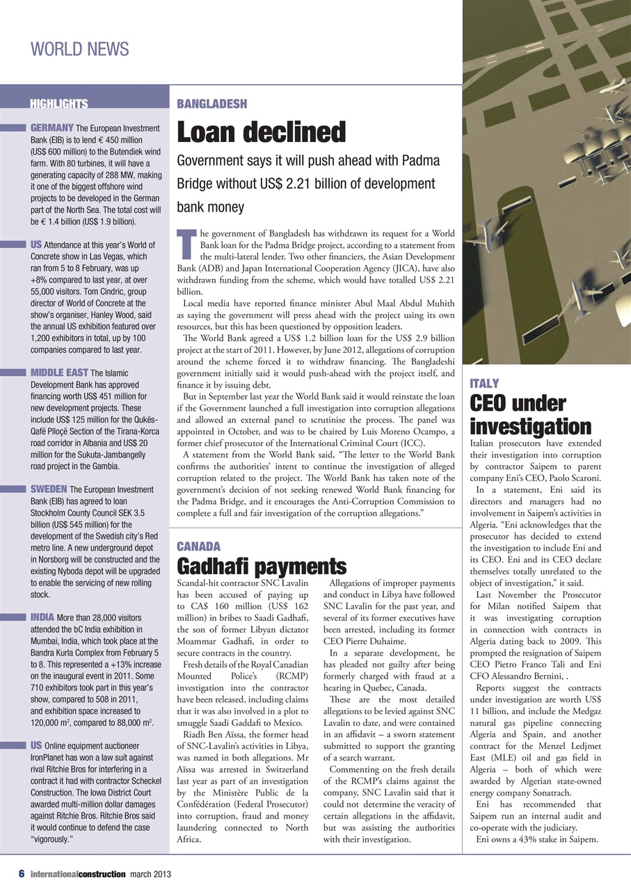 International Construction Preview Pages