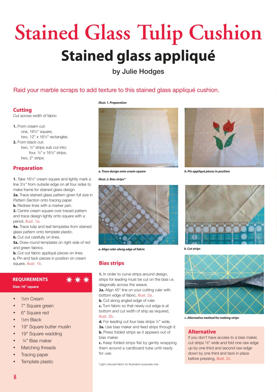Patchwork and Quilting Preview Pages