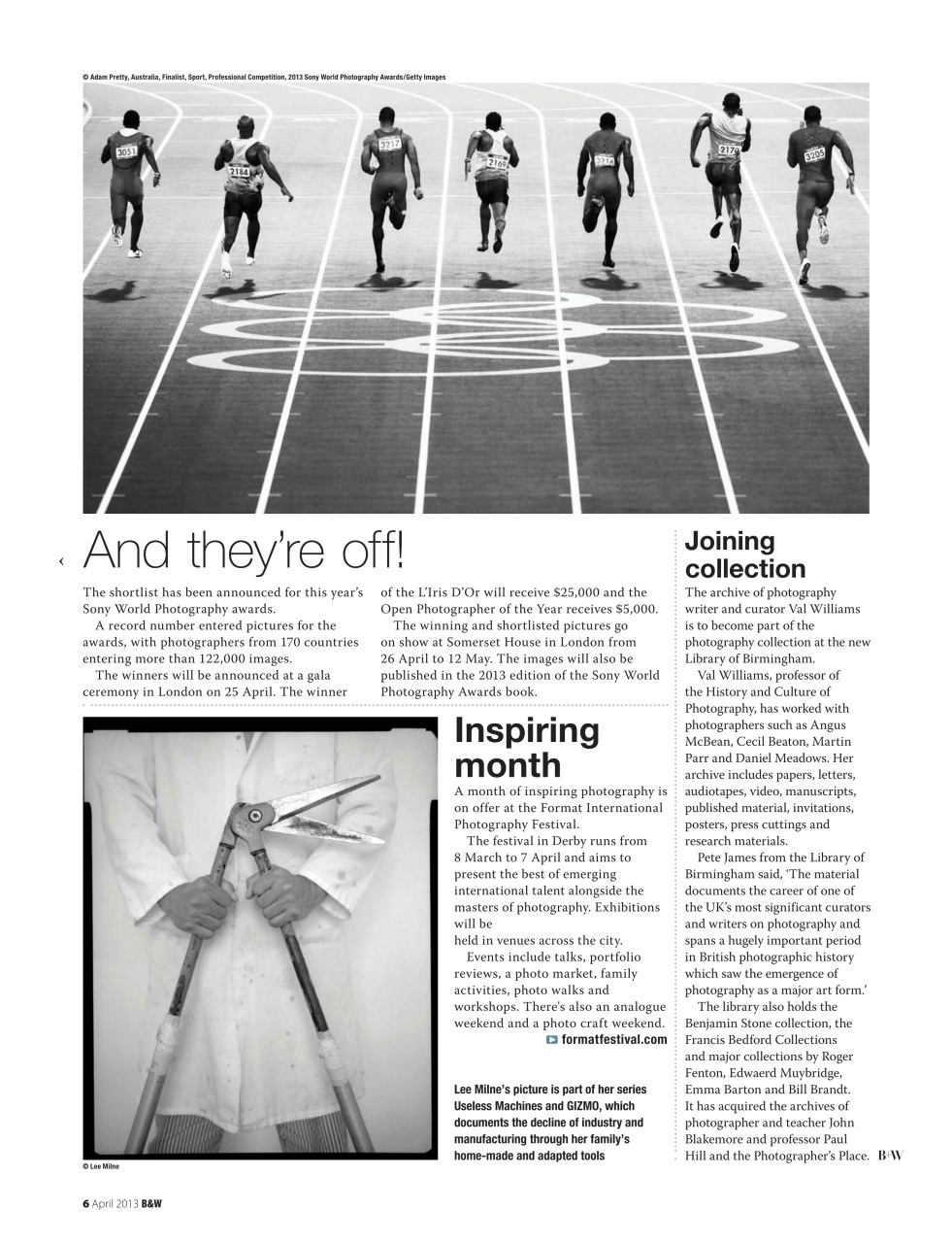 Black+White Photography Preview Pages