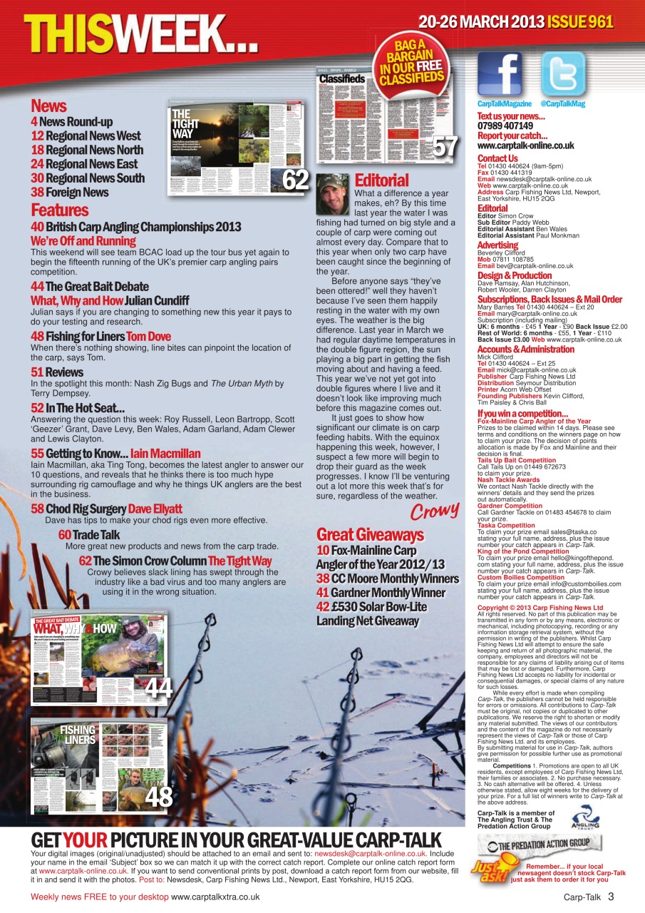 Carp-Talk Preview Pages