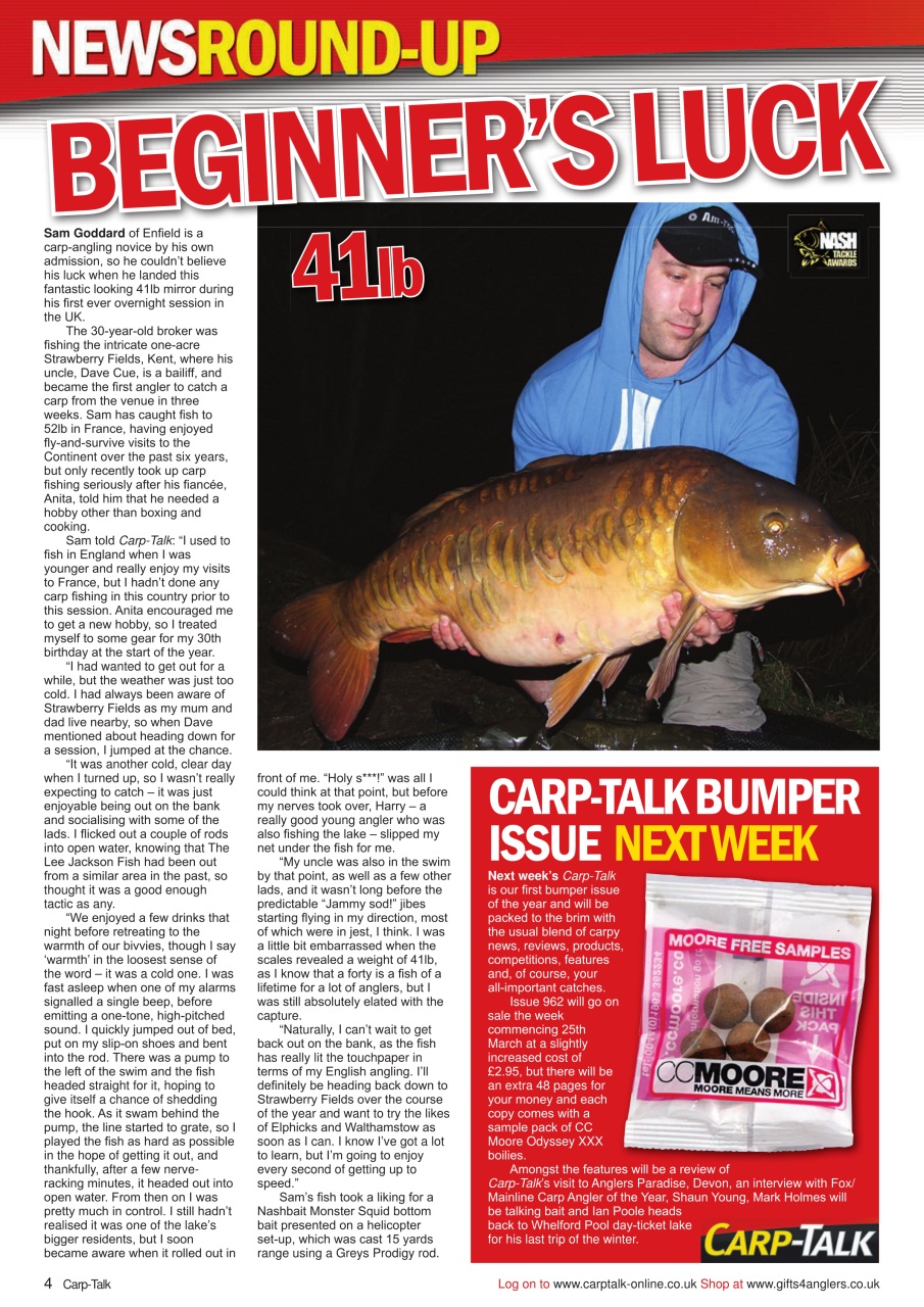 Carp-Talk Preview Pages