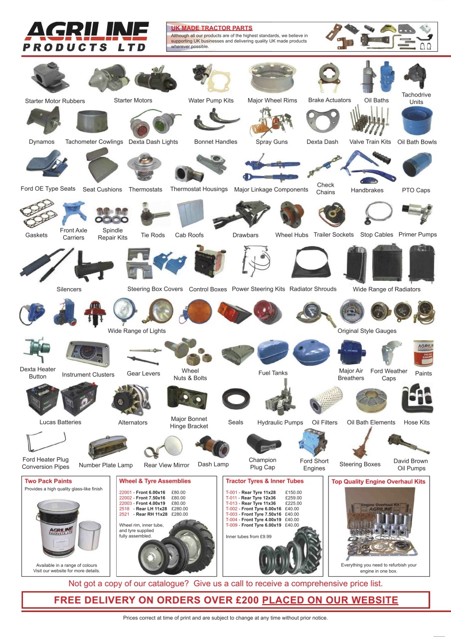 Tractor & Machinery Preview Pages