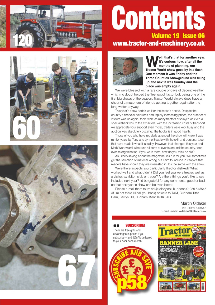 Tractor & Machinery Preview Pages