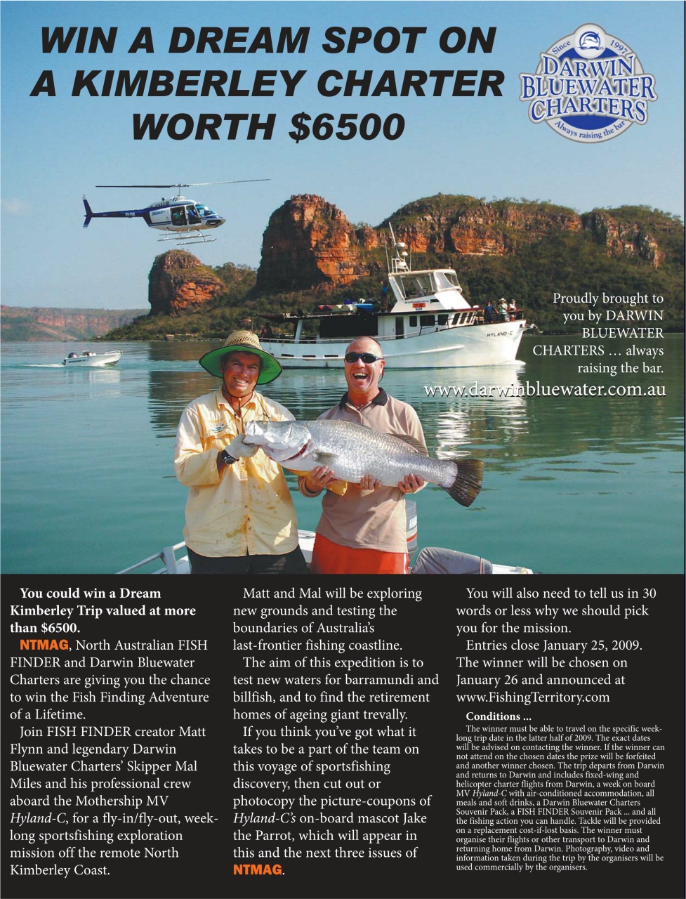 North Australian Fishing and Outdoors Magazine Preview Pages