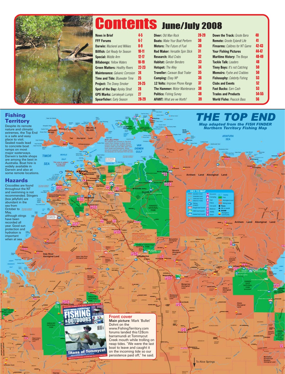 North Australian Fishing and Outdoors Magazine Preview Pages