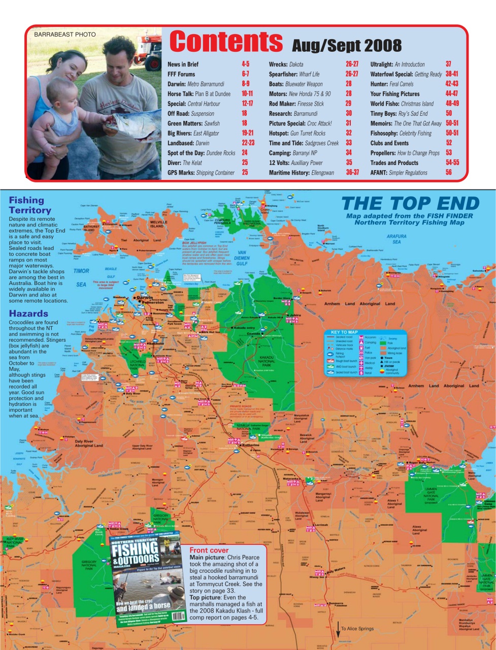 North Australian Fishing and Outdoors Magazine Preview Pages