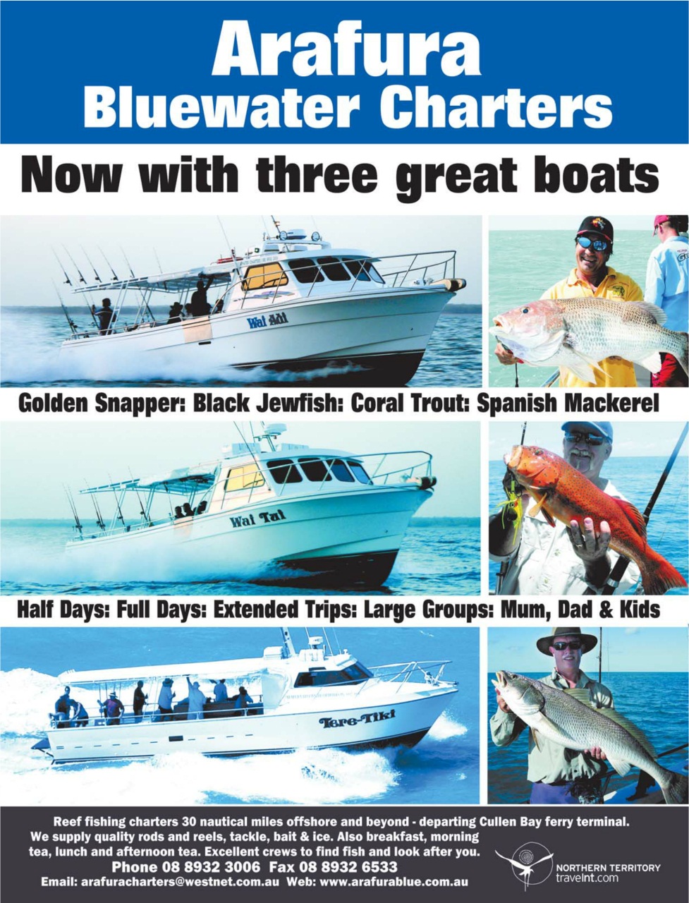 North Australian Fishing and Outdoors Magazine Preview Pages