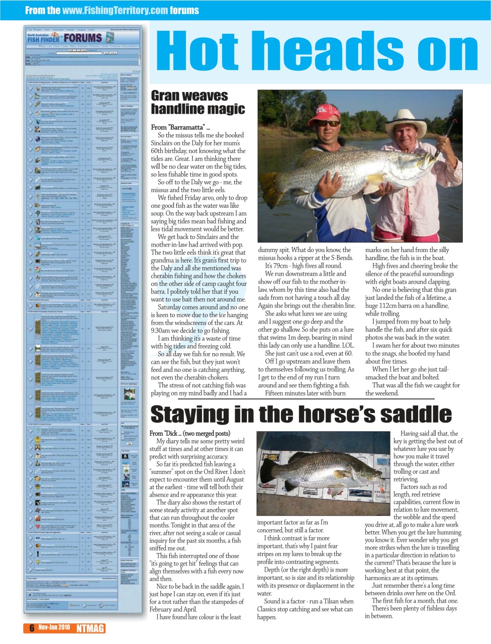 North Australian Fishing and Outdoors Magazine Preview Pages
