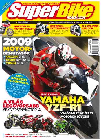 SuperBike Hungary issue march 2009