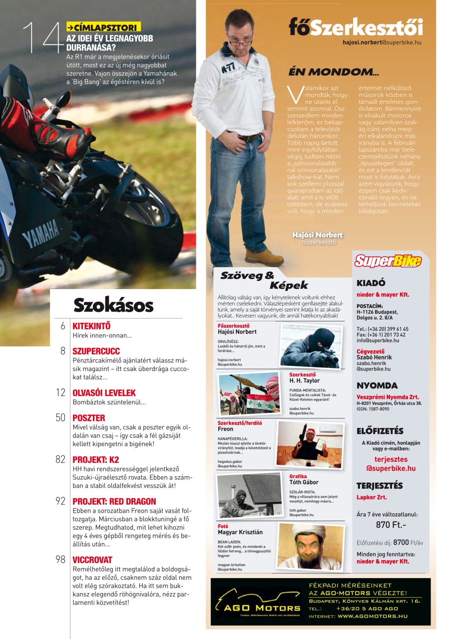 SuperBike Hungary Preview Pages