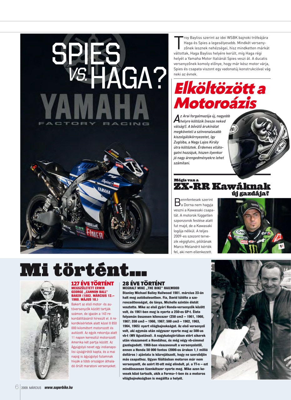 SuperBike Hungary Preview Pages