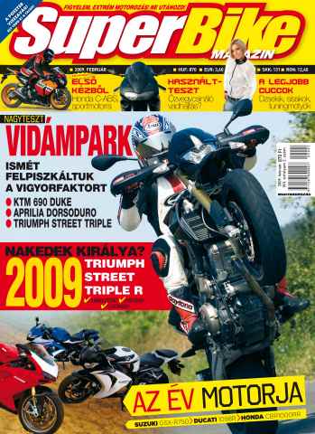 SuperBike Hungary issue february 2009